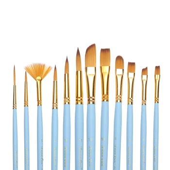 12pcs/set Durable Art Fine Detail Paint Brush Set 12 Different Sizes Oil Acrylic Watercolour Painting Brushes Painting Supplies
12pcs/set Durable Art Fine Detail Paint Brush Set 12 Different Sizes Oil Acrylic Watercolour Painting Brushes Painting Supplies