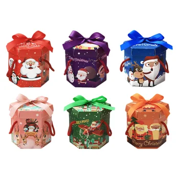 6pcs Presents Holder Candy Box Packaging Box for Presents Candy
6pcs Presents Holder Candy Box Packaging Box for Presents Candy