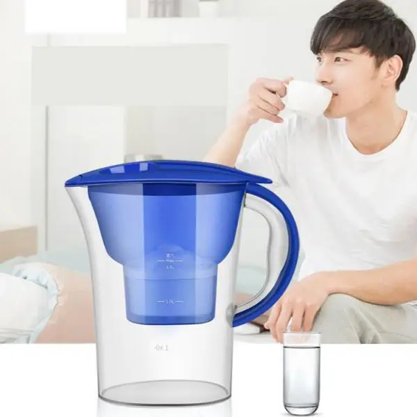 2.5L Water Filter Pitcher 10 Cups Kettle Water Purifier Activated Carbon Filter Universal Replacement Water Filter Jugs 2.5L Water Filter Pitcher 10 Cups Kettle Water Purifier Activated Carbon Filter Universal Replacement Water Filter Jugs