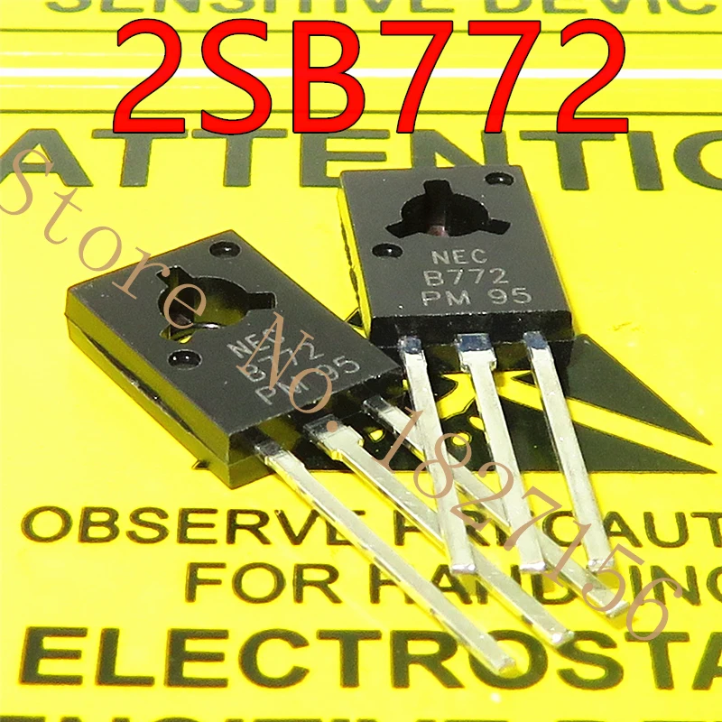 20 шт 2SB772 B772 SMD PNP транзистор средней мощности СОТ-89 | Электронные компоненты и