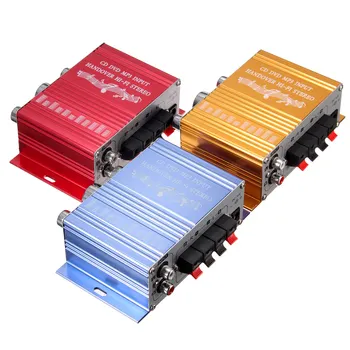 Mini 20w*20w HiFi Stereo Audio Amplifier AMP for Car MP3 FM Radio Boat 2 Cananal Stereo DVD Speaker Blue Red
Mini 20w*20w HiFi Stereo Audio Amplifier AMP for Car MP3 FM Radio Boat 2 Cananal Stereo DVD Speaker Blue Red