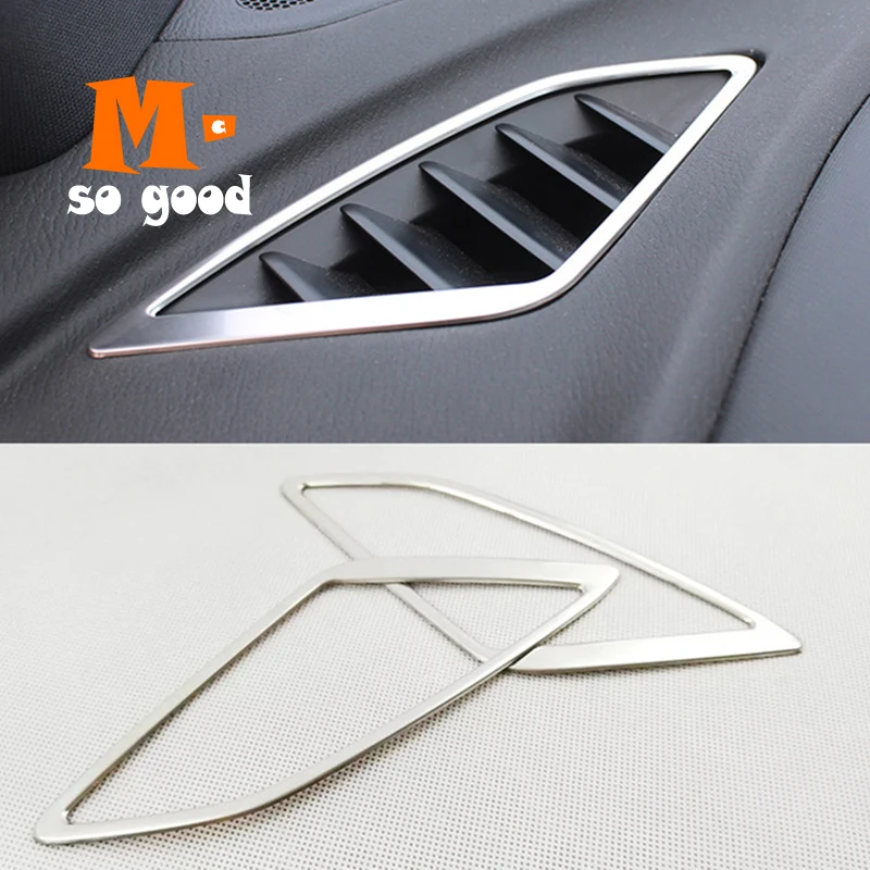 2014 2015 2016 2017 For Mazda 3 Axela M3 Car Front Dashboard Upper Air Vent Outlet Cover Trim Auto Stainless steel Accessories
2014 2015 2016 2017 For Mazda 3 Axela M3 Car Front Dashboard Upper Air Vent Outlet Cover Trim Auto Stainless steel Accessories