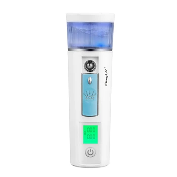 Rechargeable Nano Facial Sprayer Cool Mist Skin Hydrating Steamer Skin Tester Monitor Analyzer Face Moisturizing Steaming Tool
Rechargeable Nano Facial Sprayer Cool Mist Skin Hydrating Steamer Skin Tester Monitor Analyzer Face Moisturizing Steaming Tool