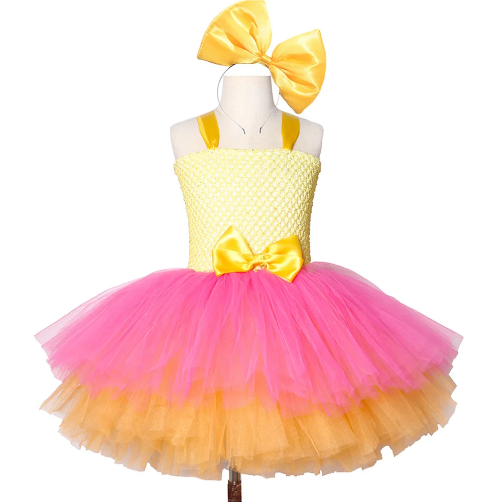 princess girls tutu dress for girls birthday party dress up