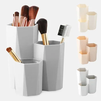 3 Lattices Make-up Brush Cosmetic home Storage organization Box Table Organizer Makeup Polish Make Up Tools Pen Holder Rack
3 Lattices Make-up Brush Cosmetic home Storage organization Box Table Organizer Makeup Polish Make Up Tools Pen Holder Rack