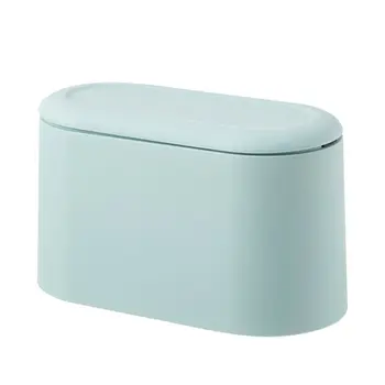 Mini Desktop Trash Can Push-up Cover Double-layer Trash Bin PP Countertop Wastebasket Press Neutral /
Mini Desktop Trash Can Push-up Cover Double-layer Trash Bin PP Countertop Wastebasket Press Neutral /