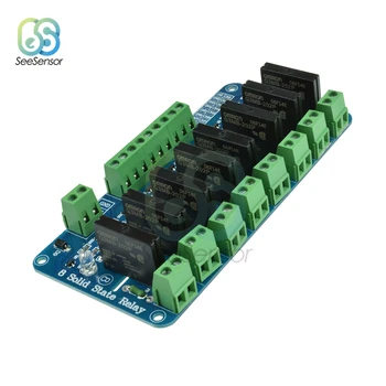 5V 8 Channel Low Level Solid State Relay Module SSR G3MB-202P 240V 2A Output with Resistive Fuse For Arduino 8 Way
5V 8 Channel Low Level Solid State Relay Module SSR G3MB-202P 240V 2A Output with Resistive Fuse For Arduino 8 Way