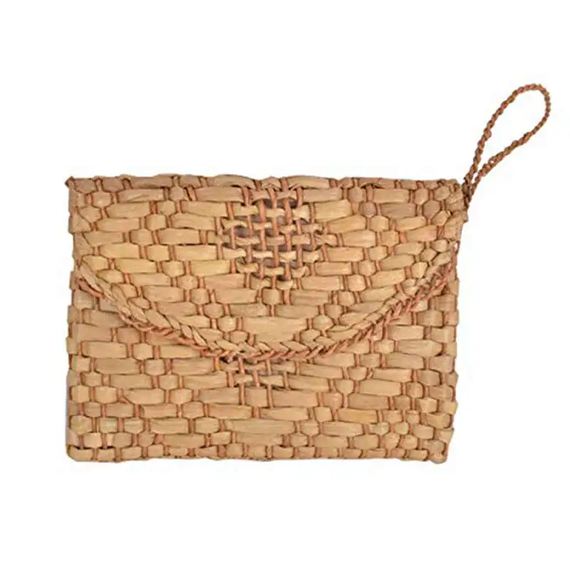 ABZC-Straw Clutch Purse Women Wristlet Clutch Handbag Envelope Bag Large Wallet Summer Beach Bag
ABZC-Straw Clutch Purse Women Wristlet Clutch Handbag Envelope Bag Large Wallet Summer Beach Bag