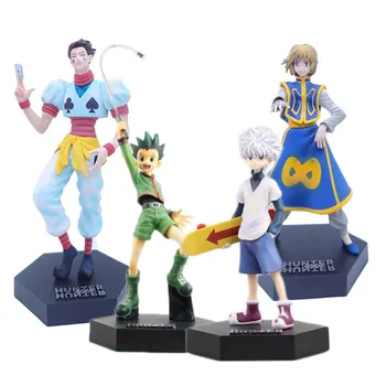 1Pcs Hunter X Hunter PVC Action Figure Toys 18.5-24cm Japanese Anime Hisoka Killua Gon Freecss Kurapika Model Collectible Doll
1Pcs Hunter X Hunter PVC Action Figure Toys 18.5-24cm Japanese Anime Hisoka Killua Gon Freecss Kurapika Model Collectible Doll