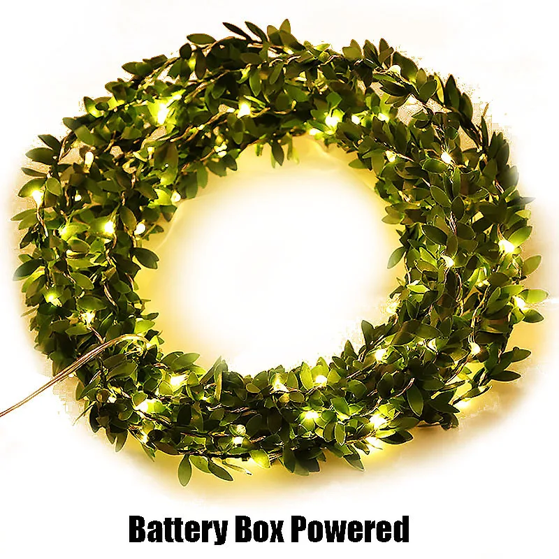 5M 10M Outdoor LED Holiday Light Leaf Twine Fairy Garland String Lights Battery Usb Power Operate for Rustic Wedding Party Decor
5M 10M Outdoor LED Holiday Light Leaf Twine Fairy Garland String Lights Battery Usb Power Operate for Rustic Wedding Party Decor