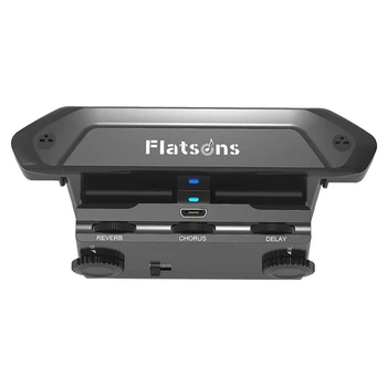 Flatsons FR2 Resonance Pickup Acoustic Guitar Pickup with Delay Reverb Chorus Effect Pedal Controls for Acoustic Guitar Multi-Fu
Flatsons FR2 Resonance Pickup Acoustic Guitar Pickup with Delay Reverb Chorus Effect Pedal Controls for Acoustic Guitar Multi-Fu