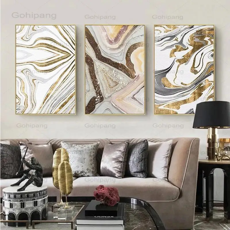 Canvas Painting Abstract Nordic Golden Wall Art Posters and Prints Decorative Wall Pictures for Living Room Modern Home Decor
Canvas Painting Abstract Nordic Golden Wall Art Posters and Prints Decorative Wall Pictures for Living Room Modern Home Decor