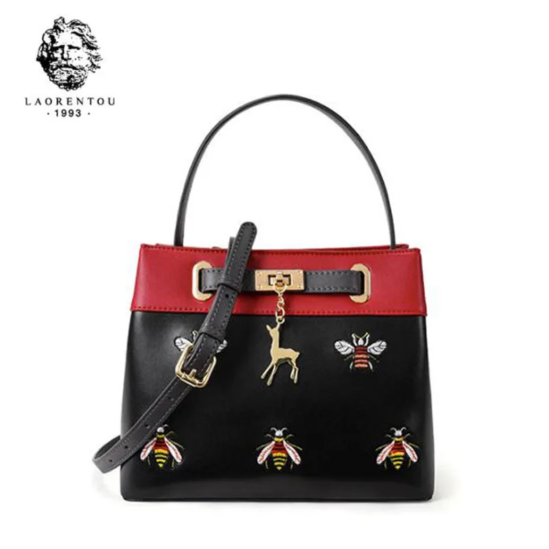 LAORENTOU women leather bag 2019 fashion contrast color versatile shoulder bag Bucket Messenger Bag Female
LAORENTOU women leather bag 2019 fashion contrast color versatile shoulder bag Bucket Messenger Bag Female