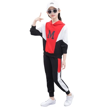 Children Sport Clothes Letter Children's Clothes For Girls Sweatshirt + Pants Girl Set Casual Style Children's Sports Suit 
Children Sport Clothes Letter Children's Clothes For Girls Sweatshirt + Pants Girl Set Casual Style Children's Sports Suit