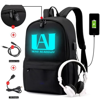 My Hero Academia Backpack for Teenage Boys Girls Luminous School Bag Usb Charging Anti Theft and Waterproof Canvas Mochilas
My Hero Academia Backpack for Teenage Boys Girls Luminous School Bag Usb Charging Anti Theft and Waterproof Canvas Mochilas