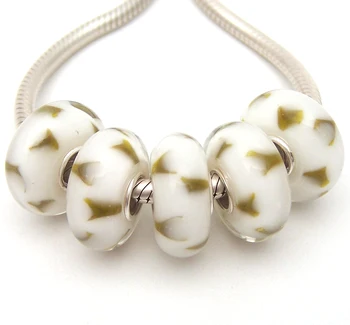 JGWG1010 5X 100% Authenticity S925 Sterling Silver Beads Murano Glass beads Fit European Charms Bracelet diy jewelry Lampwork
JGWG1010 5X 100% Authenticity S925 Sterling Silver Beads Murano Glass beads Fit European Charms Bracelet diy jewelry Lampwork