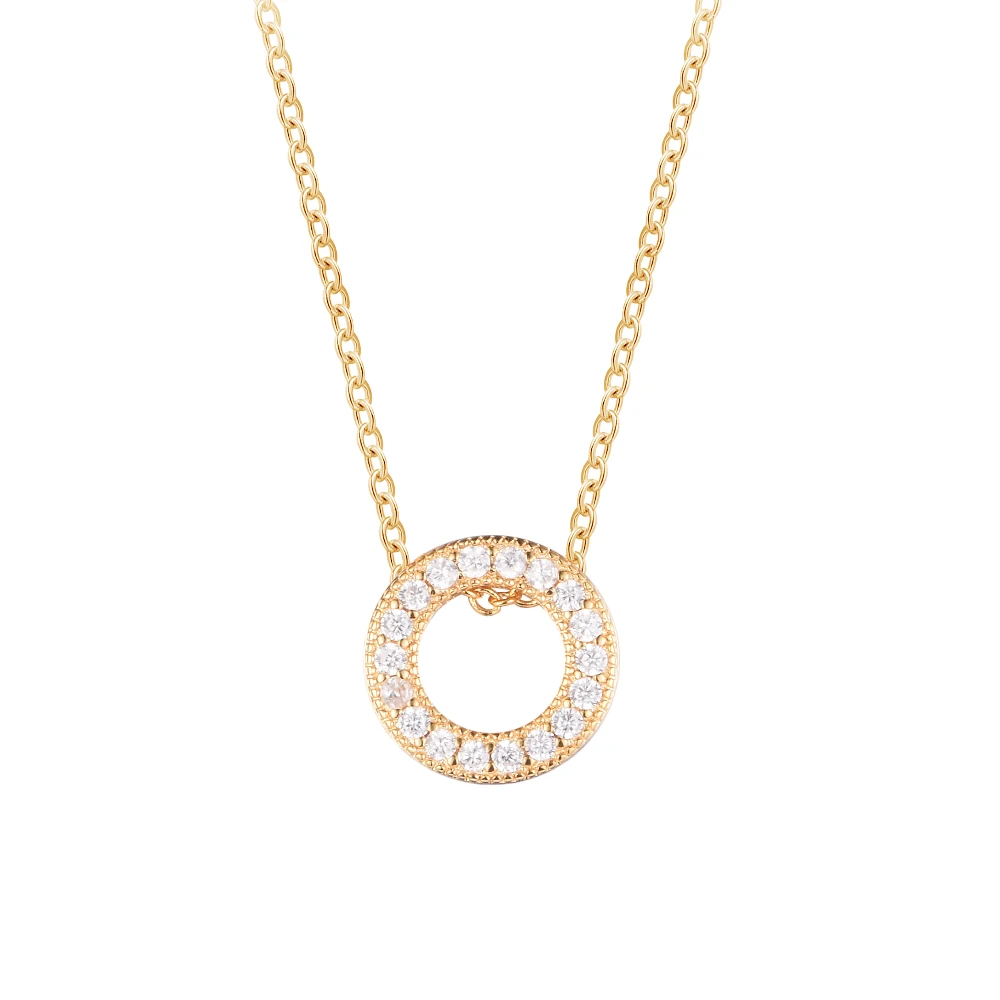 

Колье CKK с паве колье ожерелье из стерлингового серебра 925 пробы ювелирные изделия для женщин подарок