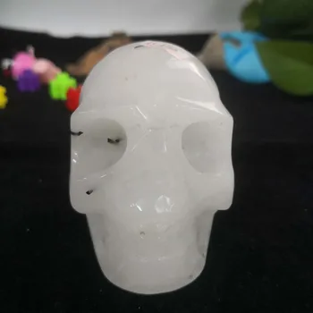 Wholesale Natural High Quality Tourmaline Quartz Skull Hand Carved Polished Crystal Skull Healing Rock For Gift & Home Decor XMF
Wholesale Natural High Quality Tourmaline Quartz Skull Hand Carved Polished Crystal Skull Healing Rock For Gift & Home Decor XMF