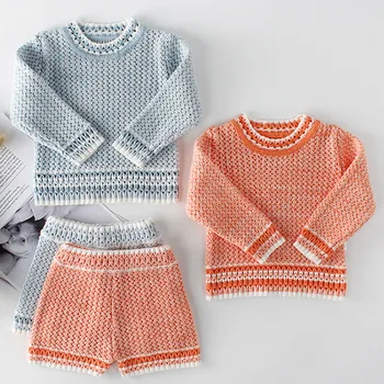 Baby Girls Clothes Autumn Spring Knit Baby Clothes Set Handmade Woolen Baby Boys Clothing Set Infant Newborn Baby Set
Baby Girls Clothes Autumn Spring Knit Baby Clothes Set Handmade Woolen Baby Boys Clothing Set Infant Newborn Baby Set
