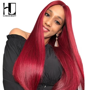Burgundy Red Lace Front Human Hair Wigs Straight Colored Human Hair Wigs For Black Women Pre plucked 30 Inch Lace Front Wig 
Burgundy Red Lace Front Human Hair Wigs Straight Colored Human Hair Wigs For Black Women Pre plucked 30 Inch Lace Front Wig
