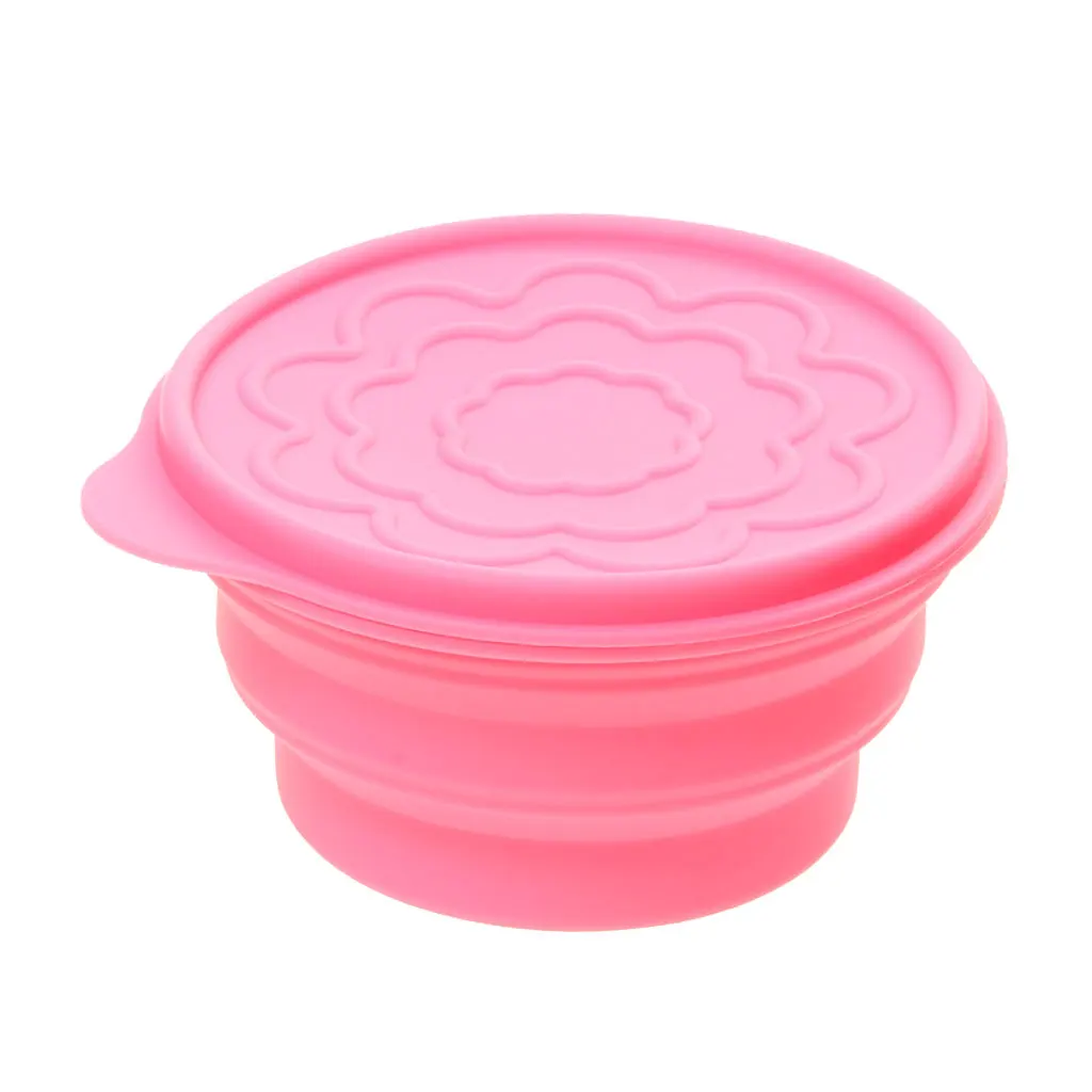 Silicone Foldable Cup Bowl Collapsible Outdoor Travel Camping Telescopic Bowl Silicone Foldable Cup Bowl Collapsible Outdoor Travel Camping Telescopic Bowl