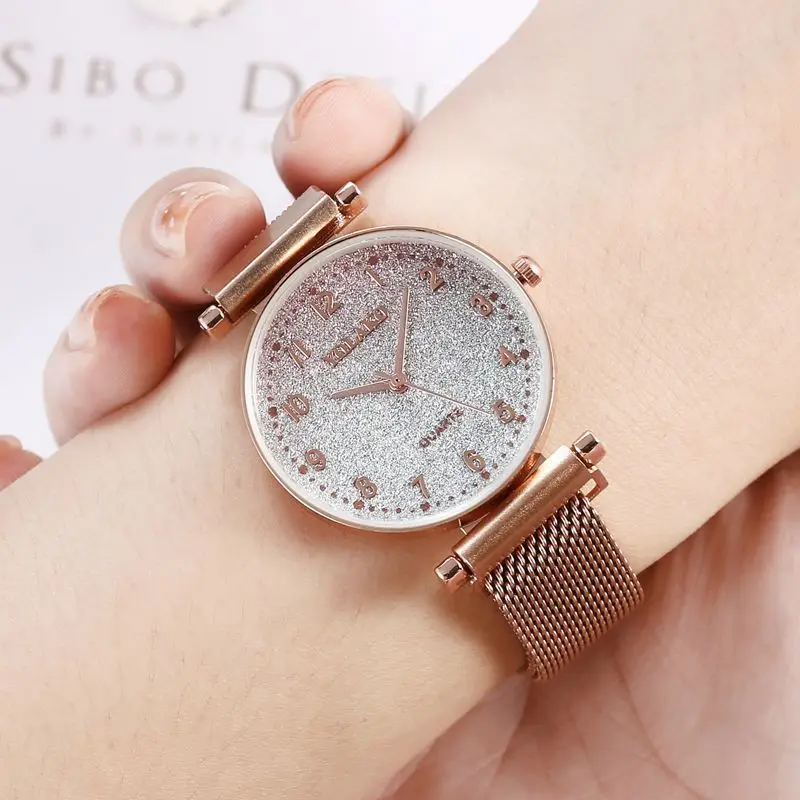 Gradient Color Women Wrist Watches Quartz Stainless Steel Band Women Magnet Buckle Watch Watches For Women Wrist Watches 2019
Gradient Color Women Wrist Watches Quartz Stainless Steel Band Women Magnet Buckle Watch Watches For Women Wrist Watches 2019