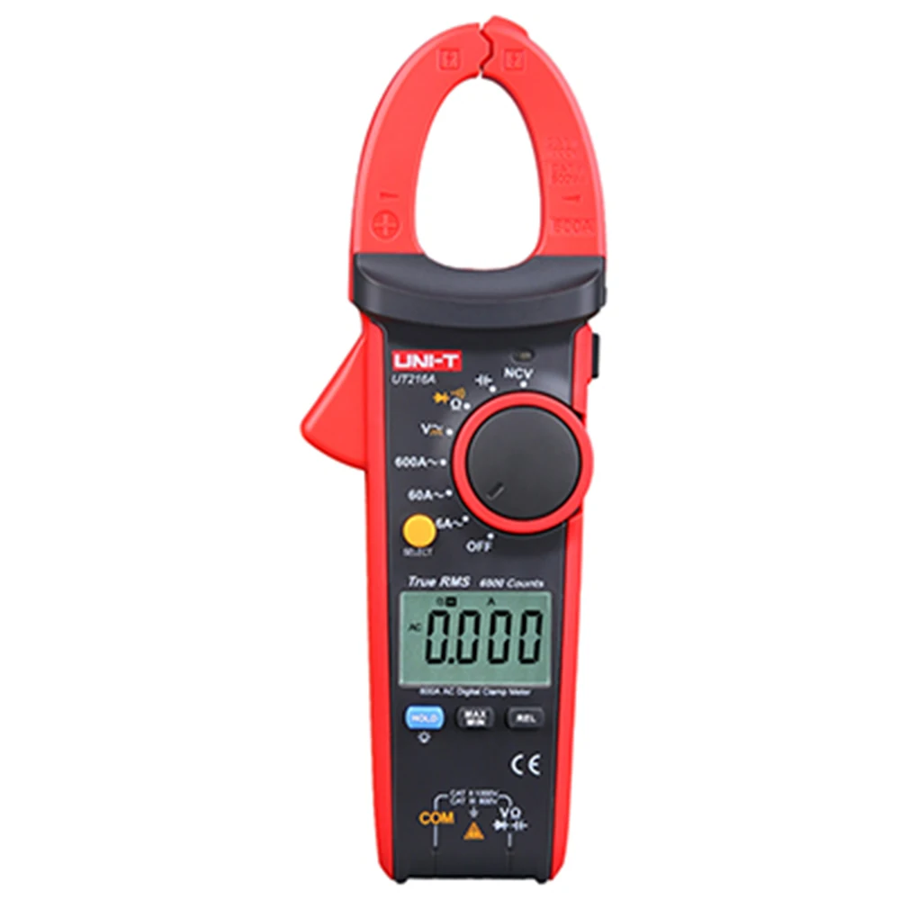 UNI-T UT216A 600A true RMS digital clamp meter true RMS NCV function electric clamp meter
UNI-T UT216A 600A true RMS digital clamp meter true RMS NCV function electric clamp meter