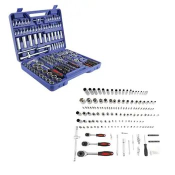 172Pcs Household Tool Set General Hand Tool Kit Tool Parts Hammer Socket Wrench Screwdriver Tool Sleeve Combination Tool HWC
172Pcs Household Tool Set General Hand Tool Kit Tool Parts Hammer Socket Wrench Screwdriver Tool Sleeve Combination Tool HWC