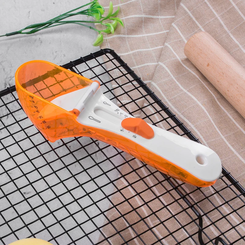 2pcs/set Adjustable Measuring Spoons Dry Liquid Ingredients Measuring Spoon Baking Supplies Kitchen Measuring Tool Home Usage
2pcs/set Adjustable Measuring Spoons Dry Liquid Ingredients Measuring Spoon Baking Supplies Kitchen Measuring Tool Home Usage