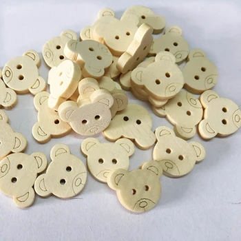 20Pcs /40pcs Wood Sewing Button Scrapbooking Little Bear Two Holes Sewing Tool Accessories Craft DIY Tools
20Pcs /40pcs Wood Sewing Button Scrapbooking Little Bear Two Holes Sewing Tool Accessories Craft DIY Tools