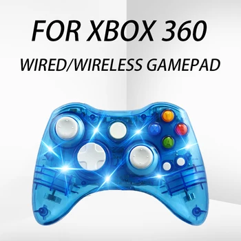 Wireless Controller for XBOX360 Wireless/Wired Gamepad for Microsoft For Xbox360 For PC Bluetooth Gamepad Dazzling LED Joystick
Wireless Controller for XBOX360 Wireless/Wired Gamepad for Microsoft For Xbox360 For PC Bluetooth Gamepad Dazzling LED Joystick