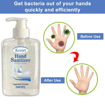 Amino Acid Hand Sanitizer Portable Refreshing Hand Sanitizer Gel Non-Irritating Hand Sanitizer Gel Adult and Child 1PC 300 ML fm 
Amino Acid Hand Sanitizer Portable Refreshing Hand Sanitizer Gel Non-Irritating Hand Sanitizer Gel Adult and Child 1PC 300 ML fm