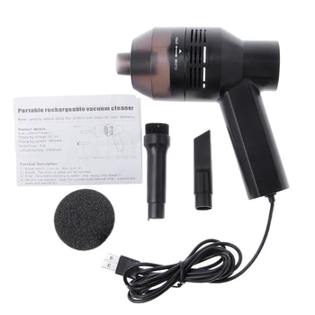 Mini Wireless Desk Electric Vacuum USB Rechargeable Keyboard Dust Cleaner Kit B95D
Mini Wireless Desk Electric Vacuum USB Rechargeable Keyboard Dust Cleaner Kit B95D