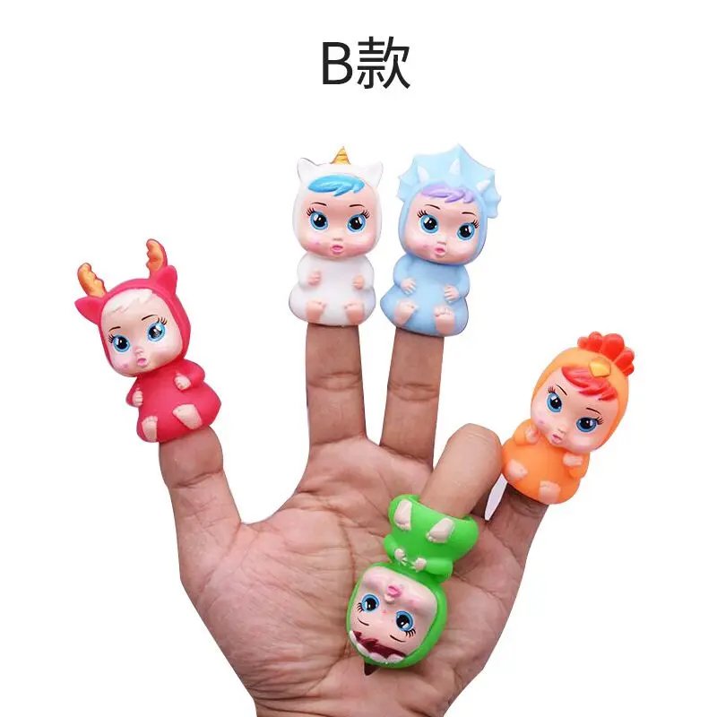 10 Different Cute Hand Puppet Toy simulation baby Finger Doll funny Educational toys toy fit Presents for the children
10 Different Cute Hand Puppet Toy simulation baby Finger Doll funny Educational toys toy fit Presents for the children