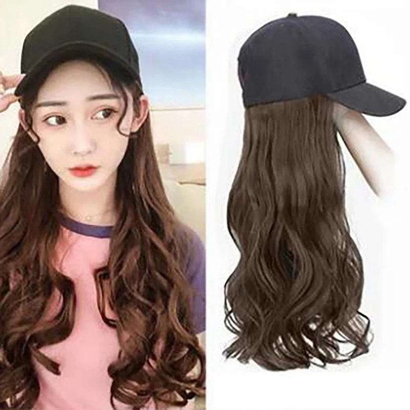Fisherman's Hat With Hair Synthetic Hat With Hair Attached Black Cap With Hair Attached Long Wavy Hair
Fisherman's Hat With Hair Synthetic Hat With Hair Attached Black Cap With Hair Attached Long Wavy Hair