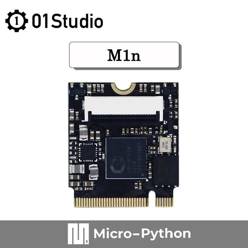 01Studio M1n K210 Mini Goldfinger Module Interface Connecter RSIC-V AI PCB Package Industrial Intelligence Micropython Maixpy
01Studio M1n K210 Mini Goldfinger Module Interface Connecter RSIC-V AI PCB Package Industrial Intelligence Micropython Maixpy