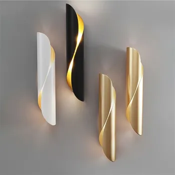 Bedside bedroom sofa foyer wall lamp TV background modern minimalist creative living room LED staircase lights
Bedside bedroom sofa foyer wall lamp TV background modern minimalist creative living room LED staircase lights