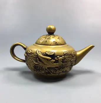 Copper Statue Antique bronze ware, dragon and Phoenix small teapot decoration, Fengshui antique wholesale, household decoration
Copper Statue Antique bronze ware, dragon and Phoenix small teapot decoration, Fengshui antique wholesale, household decoration