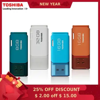 

TOSHIBA USB flash drive 128GB 64GB 32GB 16GB 8GB USB2.0 TransMemory USB flash drives USB Memory Stick 32GB usb Pen Drive U disk
