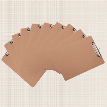 10Pcs Paper Holder Practical Durable Plastic A4 Size Memo Folder Paper Holder Profile Clipboard for School Classroom
10Pcs Paper Holder Practical Durable Plastic A4 Size Memo Folder Paper Holder Profile Clipboard for School Classroom