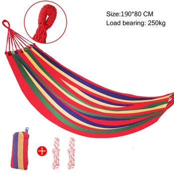 Double Hammock 550 Lbs 190 x 80 Portable Travel Camping Hanging Hammock Swing Lazy Chair Canvas Hammocks Outdoor Stripe Hang Bed
Double Hammock 550 Lbs 190 x 80 Portable Travel Camping Hanging Hammock Swing Lazy Chair Canvas Hammocks Outdoor Stripe Hang Bed