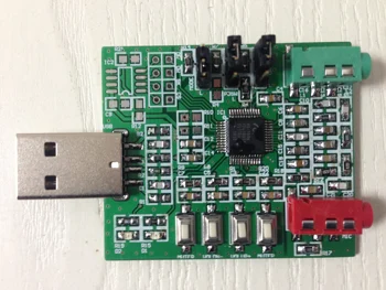 HS100B USB Sound Card Module Computer Sound Card DIY Module Free Driver Plug and Play
HS100B USB Sound Card Module Computer Sound Card DIY Module Free Driver Plug and Play