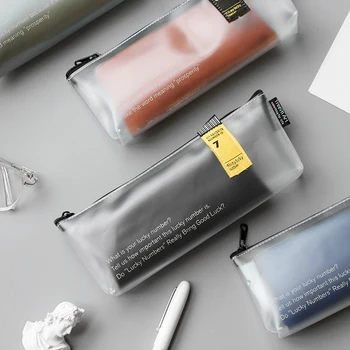 Lucky digital transparent simple nested double pen bag student men and women large capacity canvas creative stationery bag
Lucky digital transparent simple nested double pen bag student men and women large capacity canvas creative stationery bag
