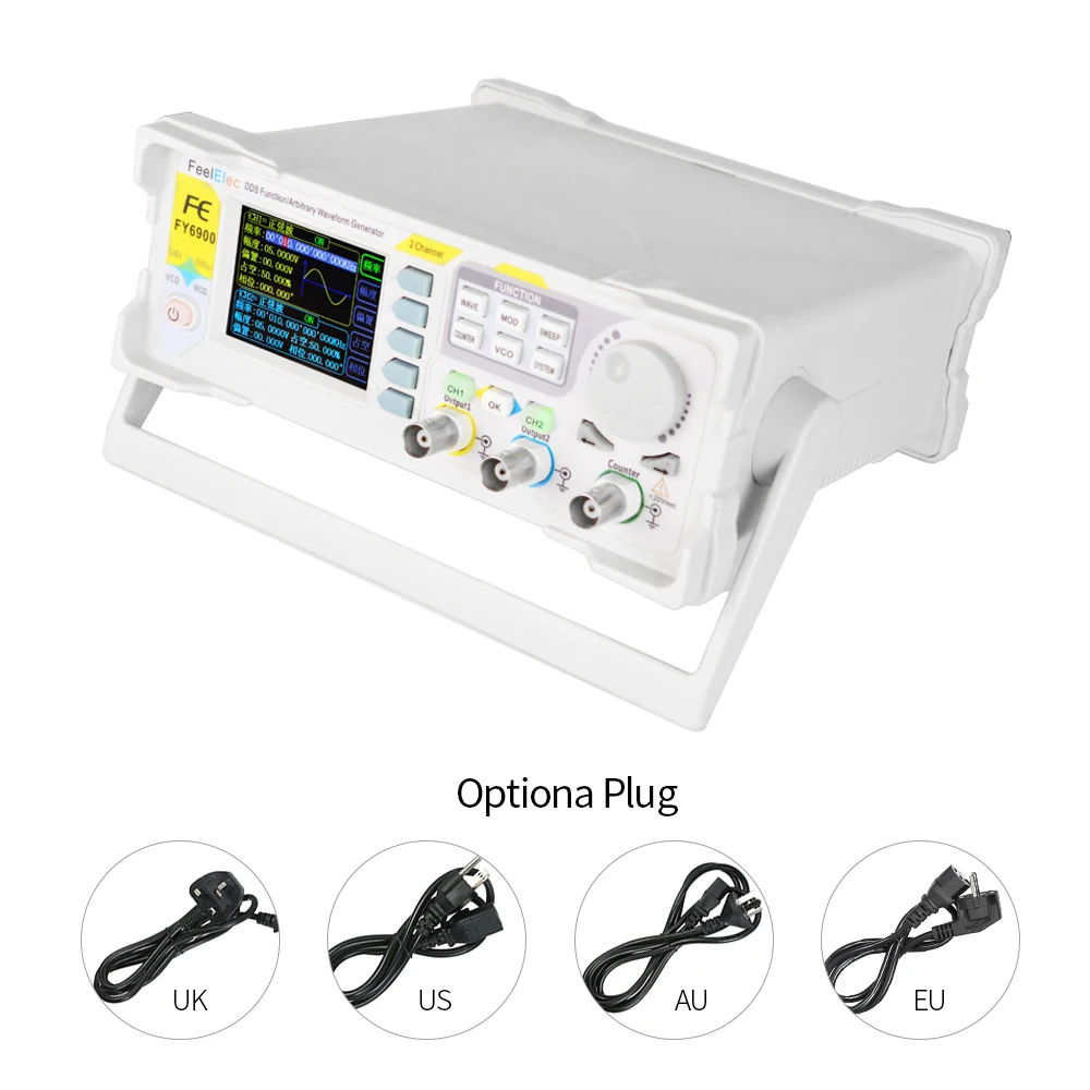 2 Channel DDS Arbitrary Waveform Pulse Signal Generator Frequency Counter Direct Digital Synthesizer SLC88
2 Channel DDS Arbitrary Waveform Pulse Signal Generator Frequency Counter Direct Digital Synthesizer SLC88