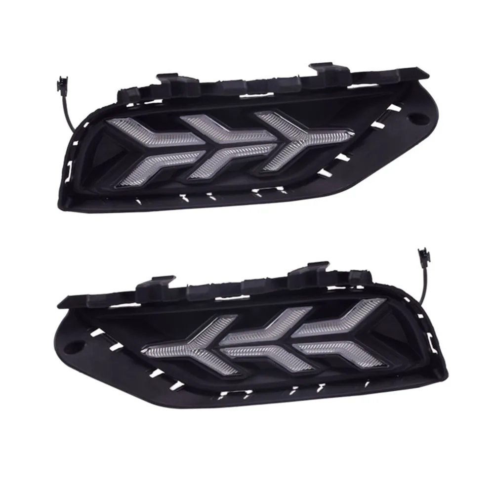 ECAHAYAKU 1 Pair LED DRL Daytime Running Light for VW Bora 2016 2017 2018 with Yellow Turn Signal Light Night Blue Light DC 12V
ECAHAYAKU 1 Pair LED DRL Daytime Running Light for VW Bora 2016 2017 2018 with Yellow Turn Signal Light Night Blue Light DC 12V