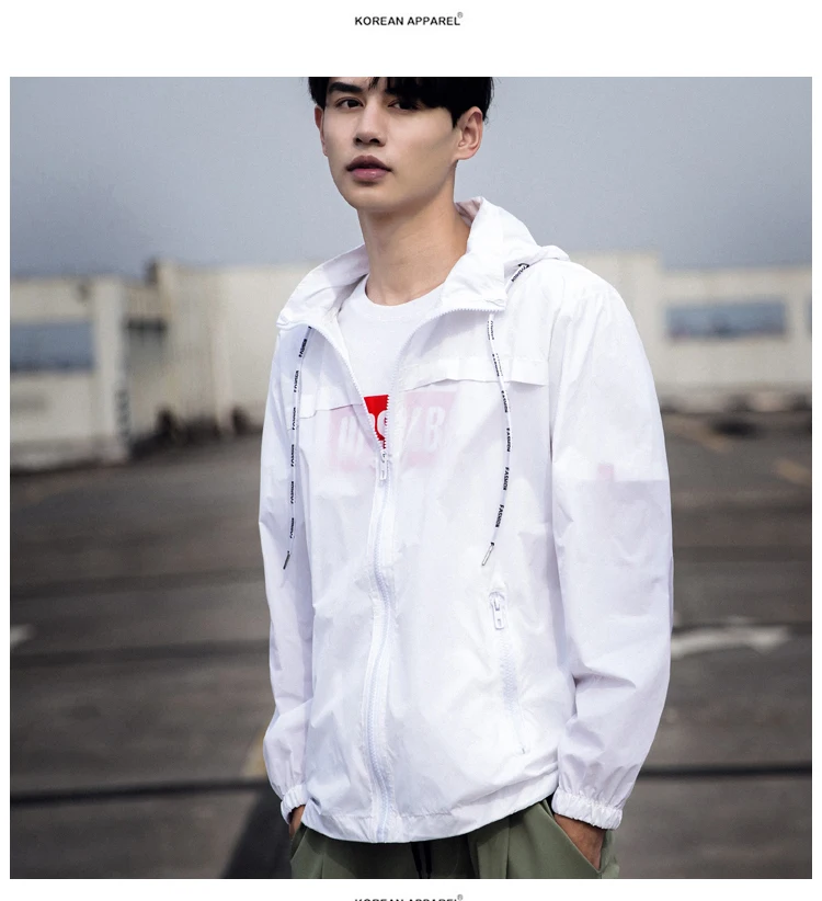 Plus Size Men Summer Jacket 8XL 7XL 6XL 5XL Loose Thin Hooded Jacket Men Fashion Sun Protection Clothing Coat Men 4Colors