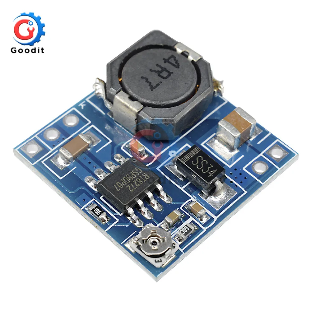 DC-DC Step Down Buck Converter Module Adjustable Power Supply For Aeromodelling Supply Converter Non-synchronous Rectification
DC-DC Step Down Buck Converter Module Adjustable Power Supply For Aeromodelling Supply Converter Non-synchronous Rectification