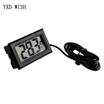 1M Mini Digital Thermometer Sensor Hygrometer LCD Indoor Convenient Temperature Humidity Sensor Meter Gauge Regulator Controller
1M Mini Digital Thermometer Sensor Hygrometer LCD Indoor Convenient Temperature Humidity Sensor Meter Gauge Regulator Controller