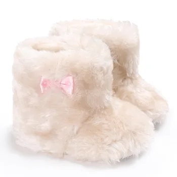 Newborn plus velvet warm boots, girl, bow, baby shoes
Newborn plus velvet warm boots, girl, bow, baby shoes
