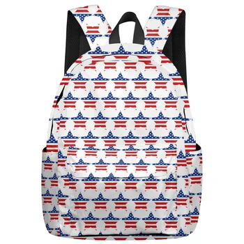 Pentagram American Flag White Background New Fashion Backpack Casual Travel Simple Backpack Men and Women Backpack
Pentagram American Flag White Background New Fashion Backpack Casual Travel Simple Backpack Men and Women Backpack